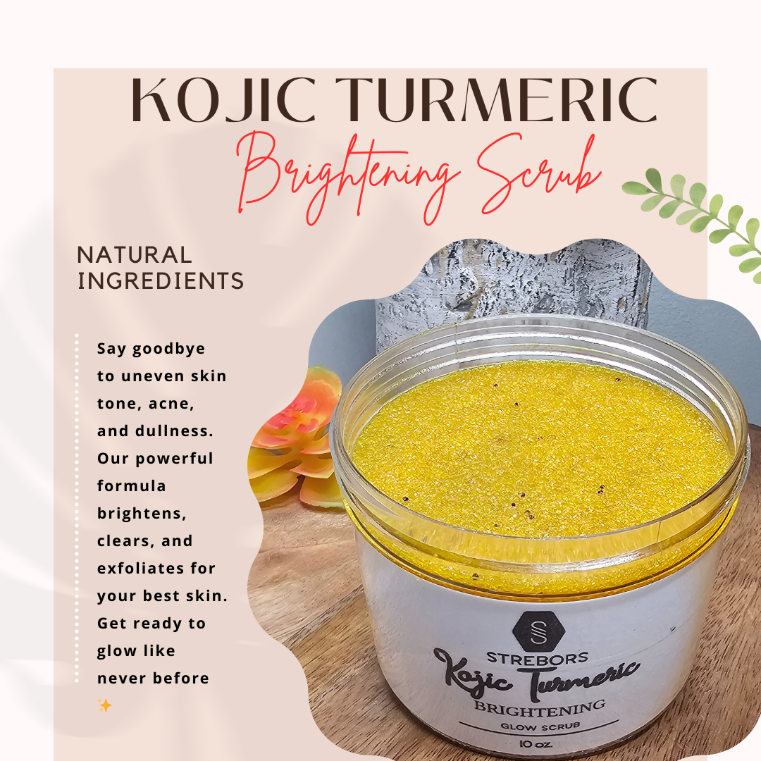 Tumeric Kojic Body Scrub