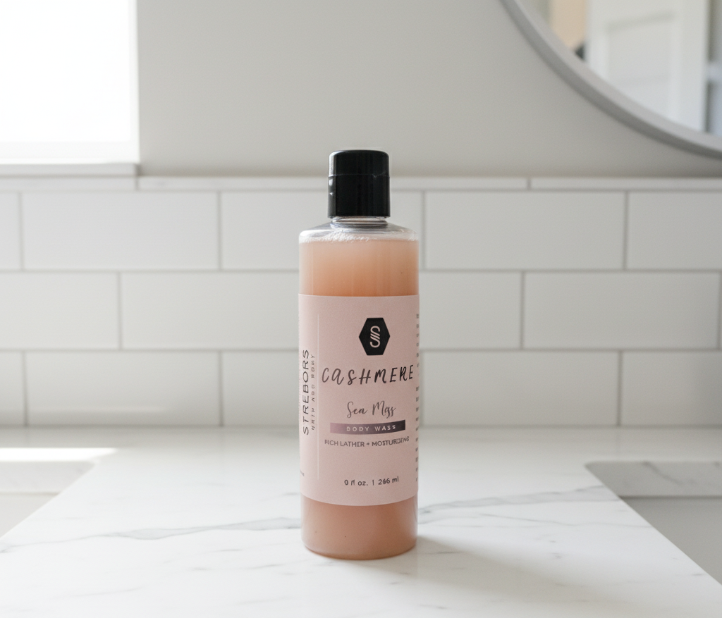 Strebors Cashmere Sea Moss Body Wash