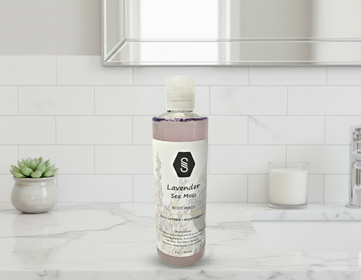 Strebors Lavender Sea Moss Body Wash