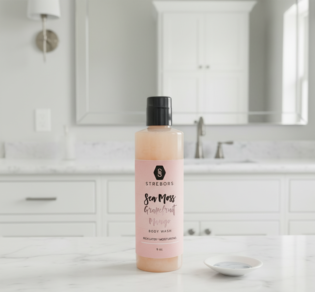 Strebors Grapefruit Mango w/Sea Moss Body Wash