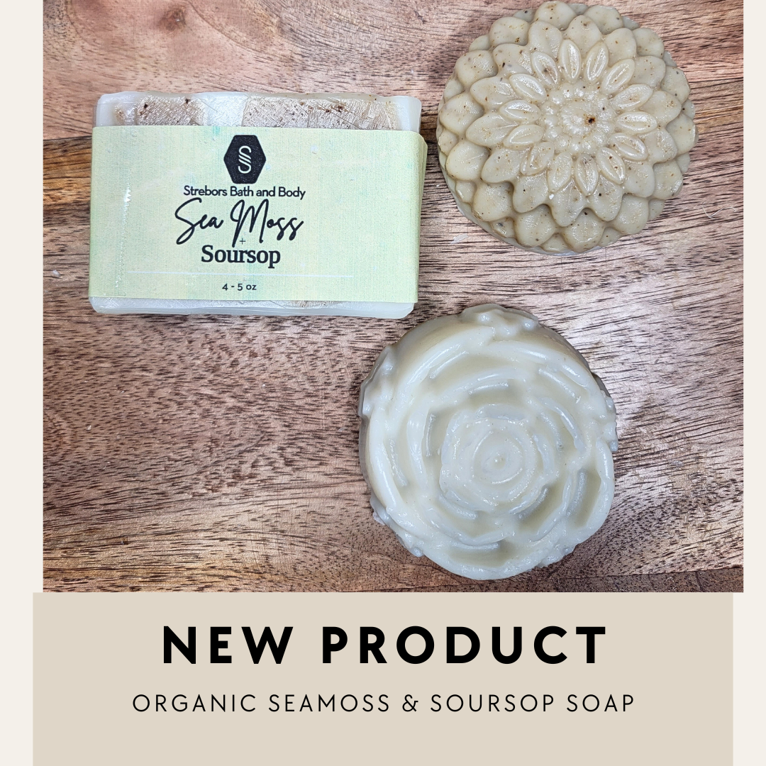 Sea Moss Soursop Organic Soap