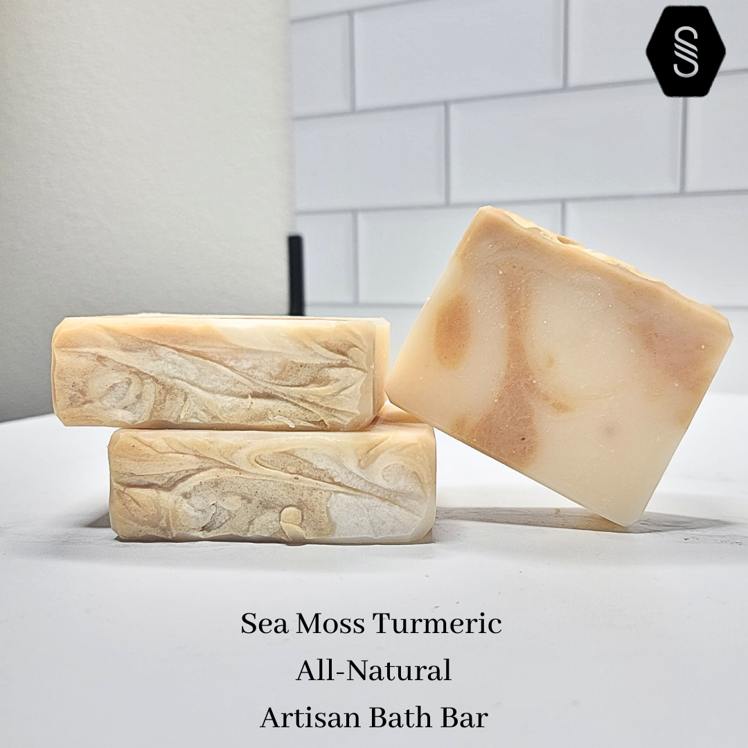 Strebors Sea Moss and Turmeric Artisan Soap