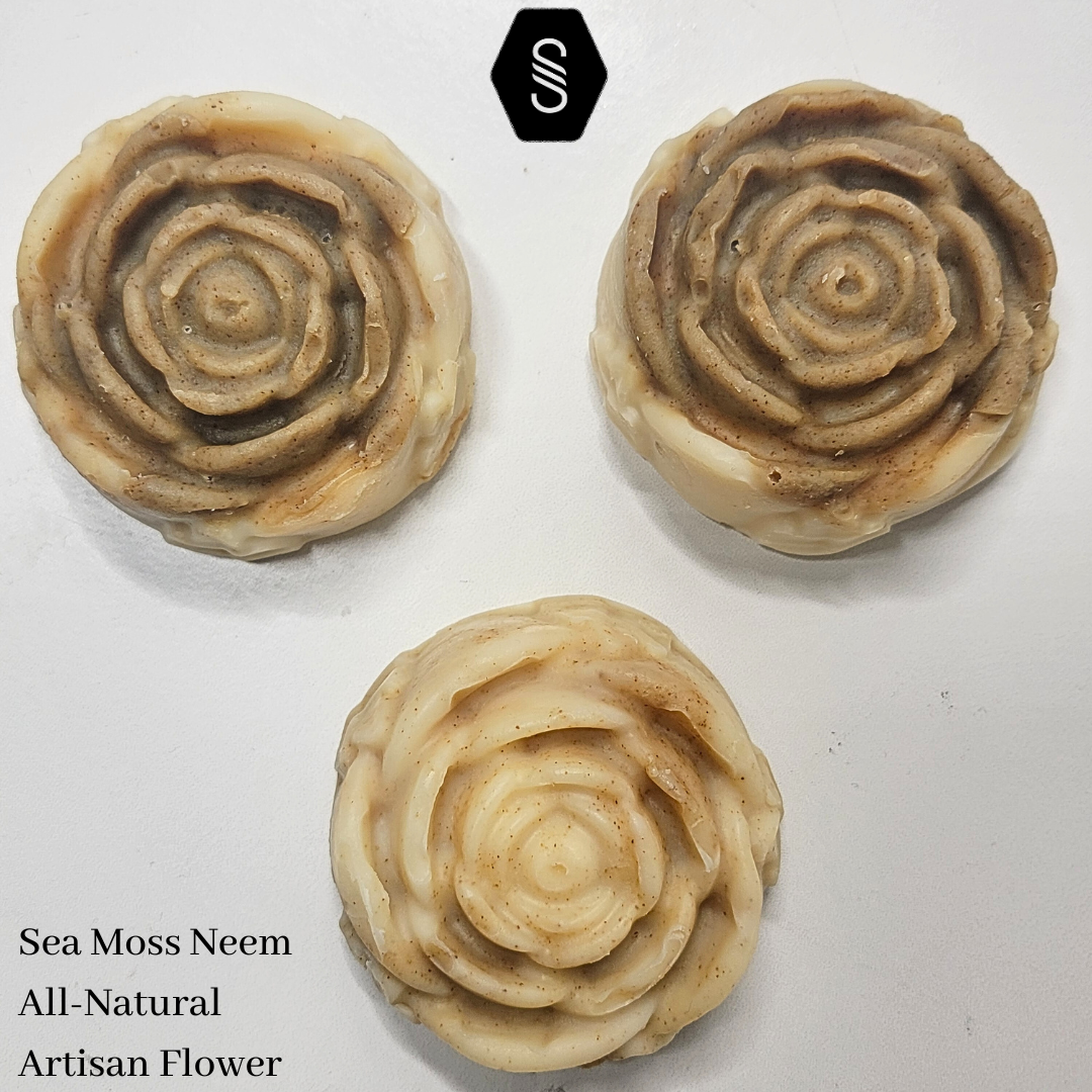 Strebors Sea Moss and Neem all-natural soap