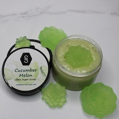 Strebors Cucumber Melon Shea sugar scrub