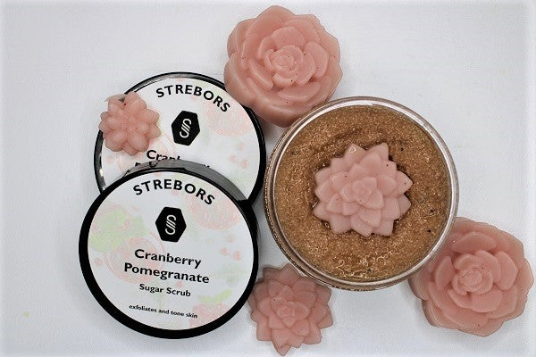 Strebors Cranberry Pomegranate Shea Sugar Scrub