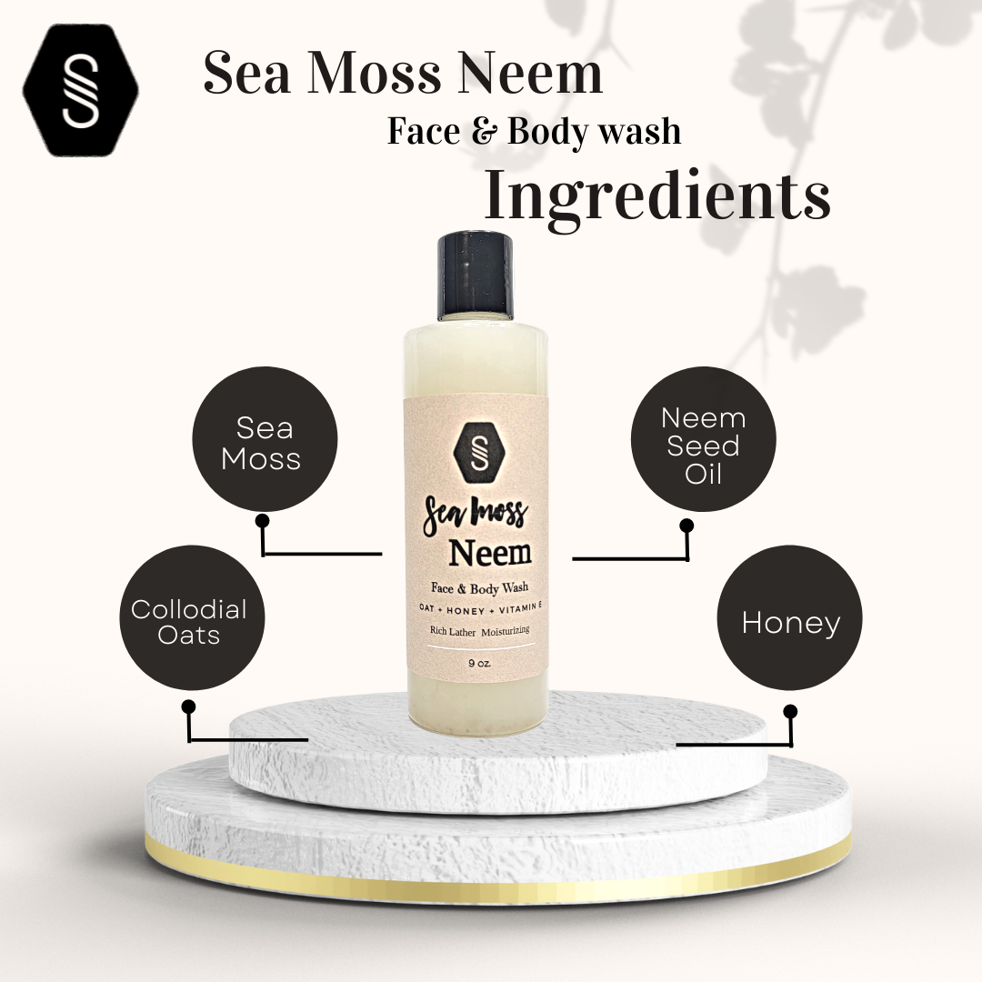 Sea Moss Neem Body Wash