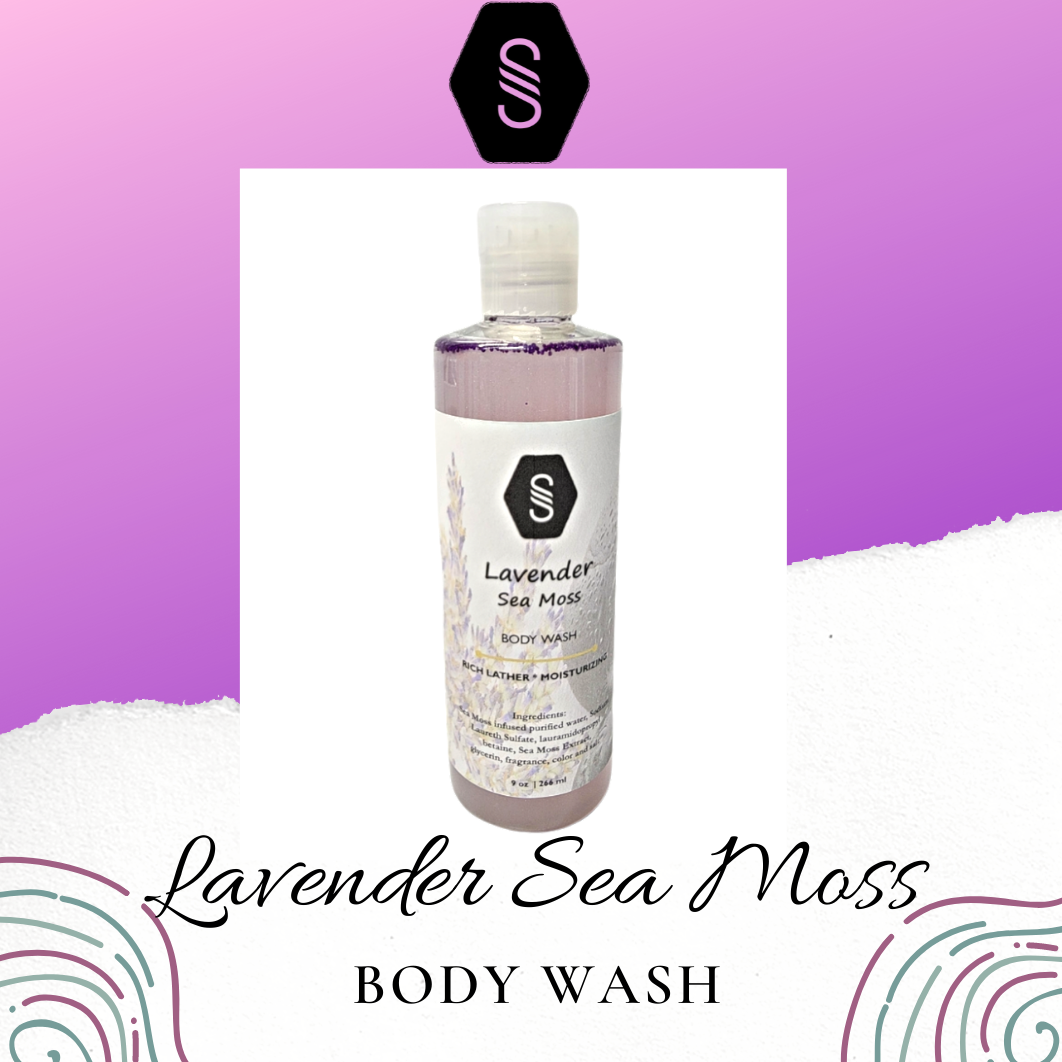 Strebors Lavender Sea Moss Body Wash