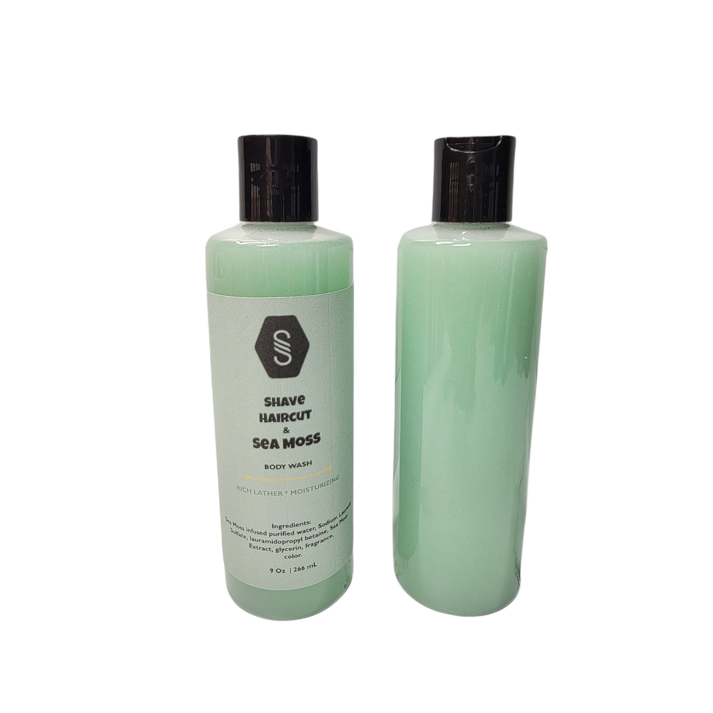 Strebors Shave & Haircut and Seamoss Body Wash for men