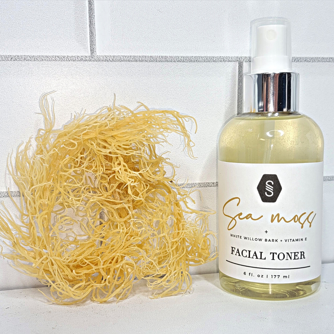 Strebors Sea Moss Facial Toner with Wildcrafted Sea moss.